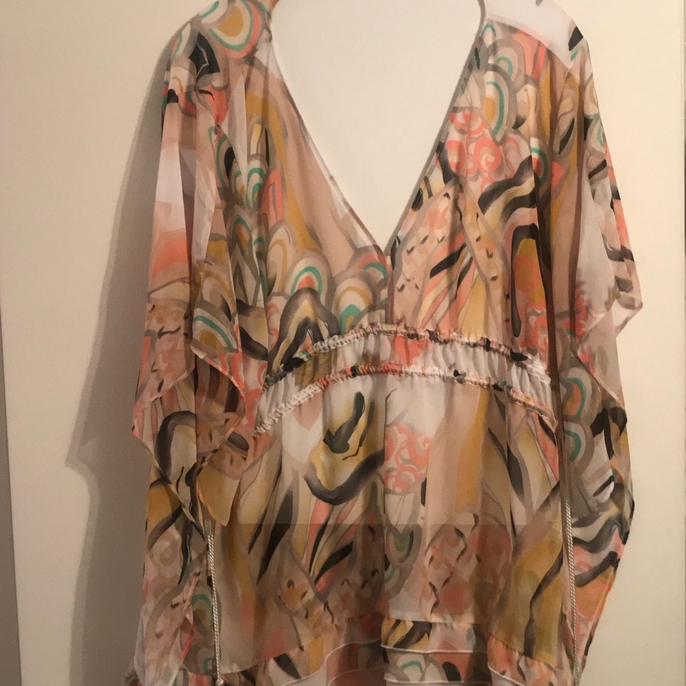 Lane Bryant Rayon tunic top